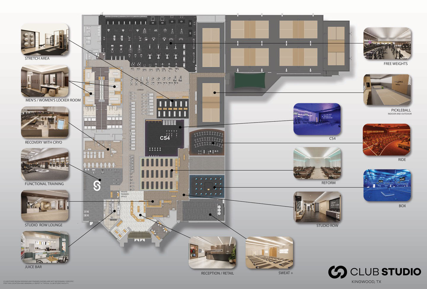 club map
