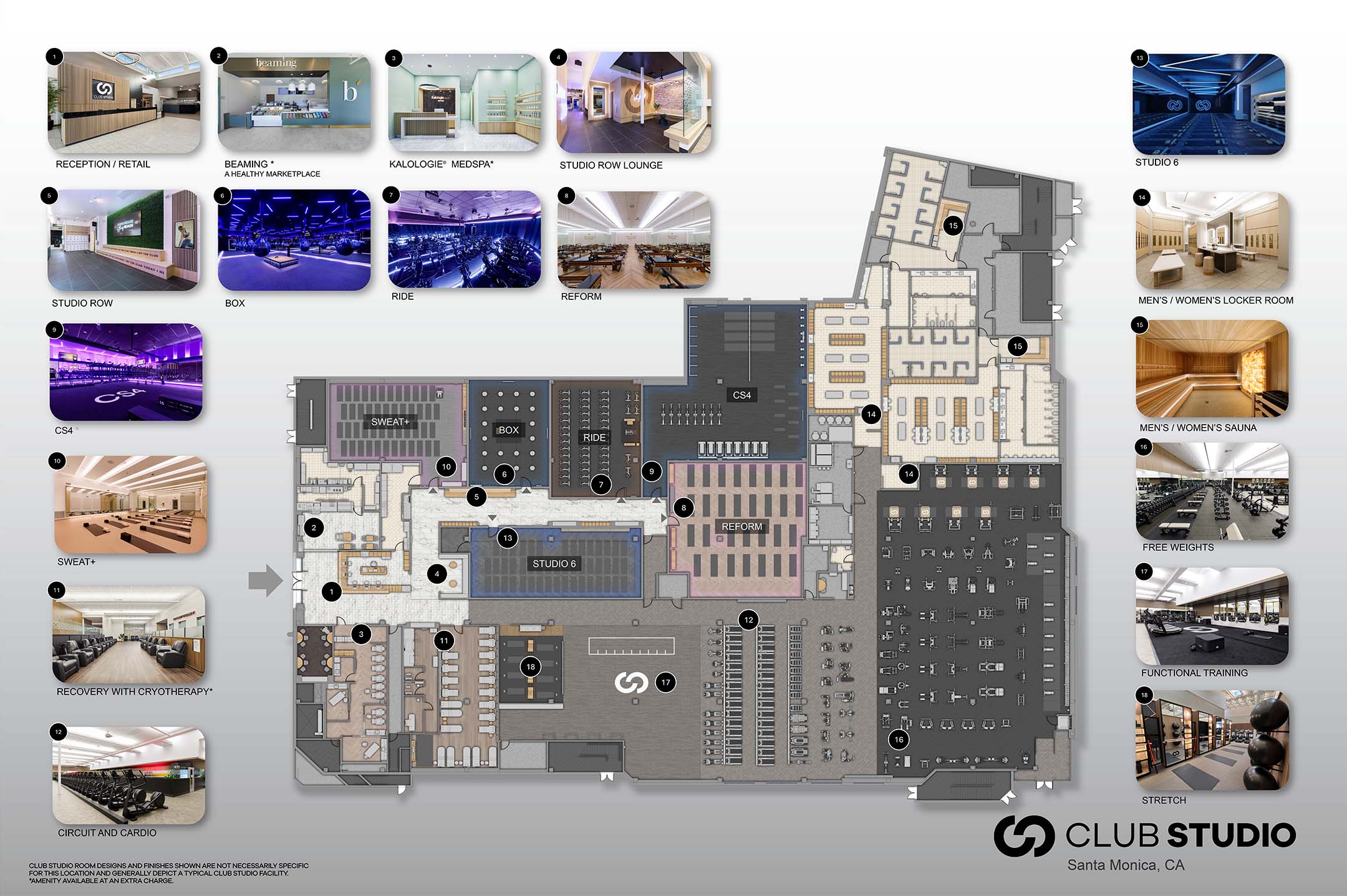 club map