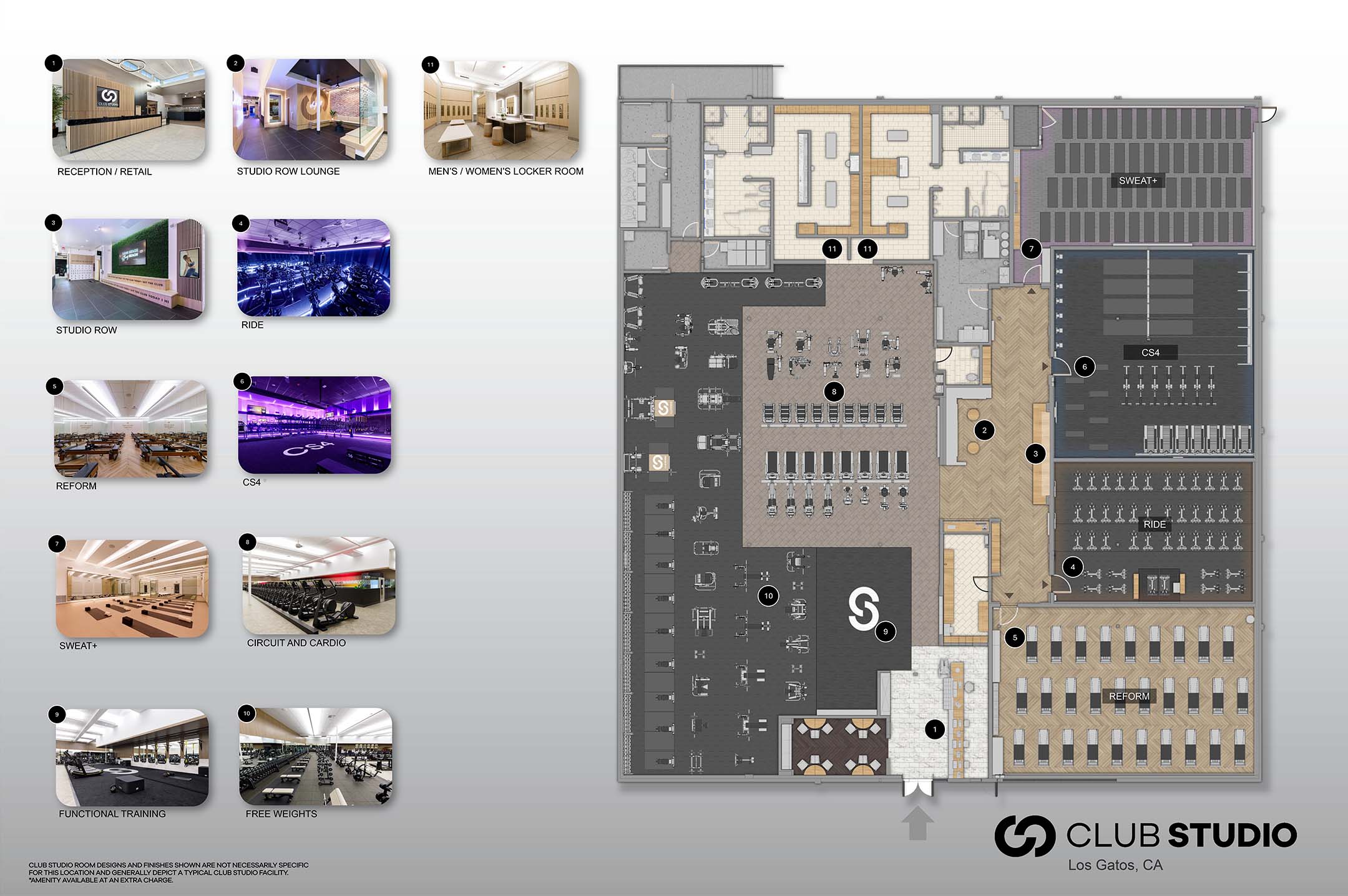 club map