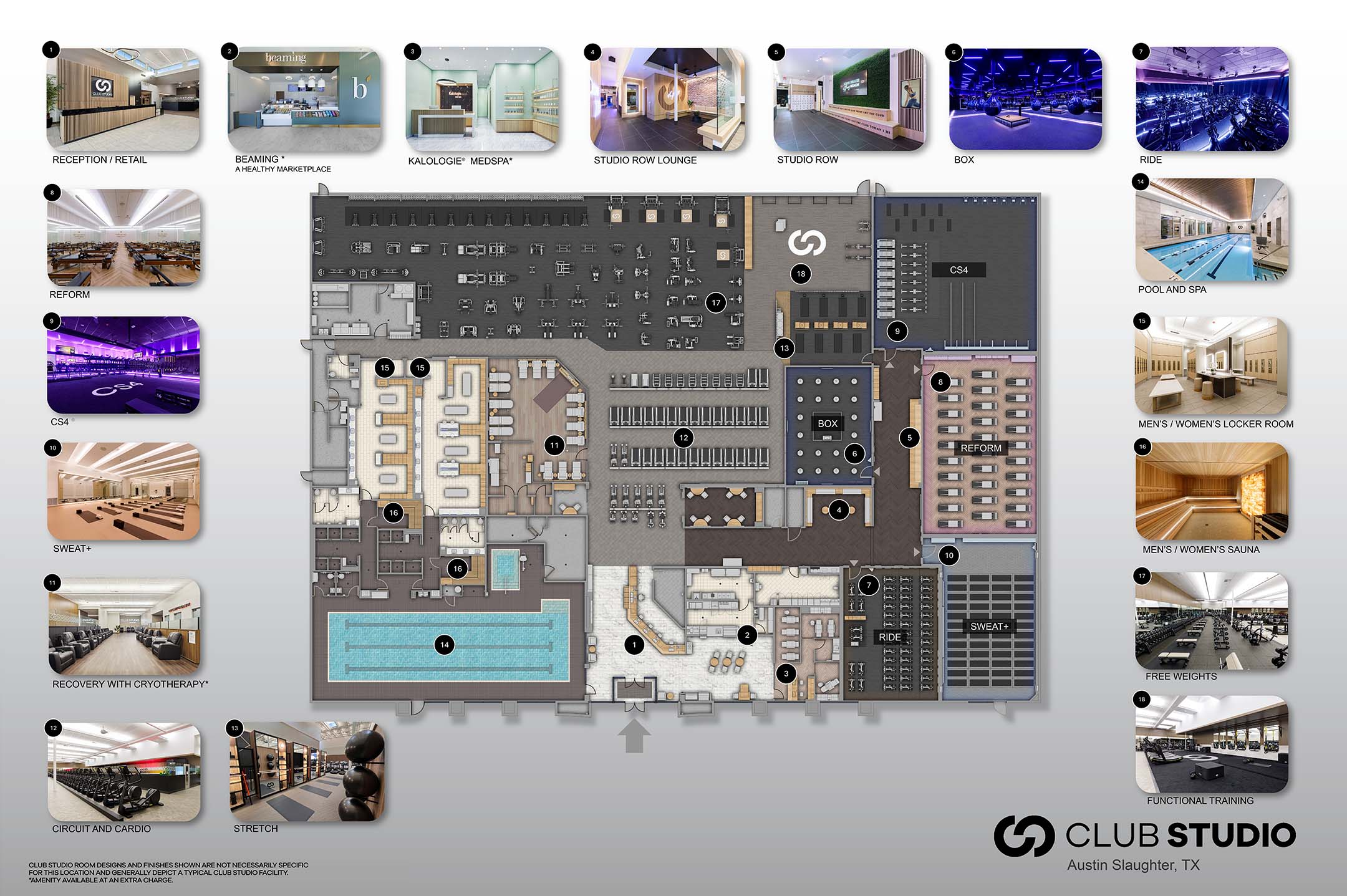 club map