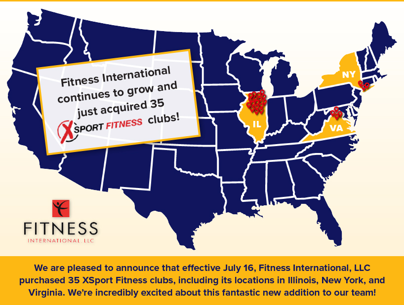 LA Fitness XSport Announcement